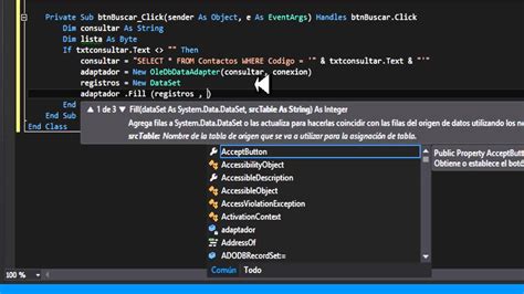 N Buscar En Visual Basic Con Access Youtube