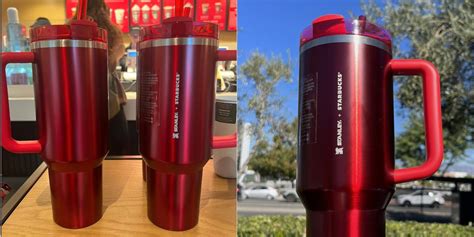 Starbucks X Stanley Limited Edition Tumbler Red Holiday Cup At Target