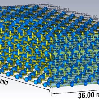 The studied design of the metamaterial. | Download Scientific Diagram