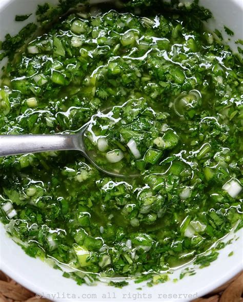 Receta Fácil De Chimichurri Para Pescado Dia De Pesca