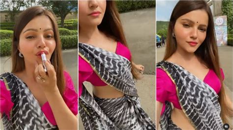 When Rubina Dilaik Aced Hip Walk Challenge By Flaunting Her Sexy Waist