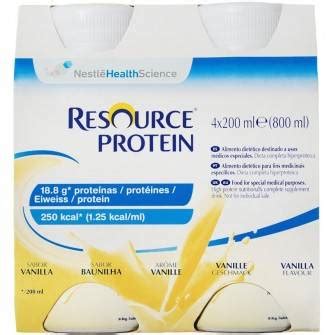 Resource Protein Sol Or Baunilha 200 Ml X4