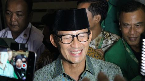 Sandiaga Uno Hadir Di Harlah PPP Sebagai Menteri Bukan Sebagai Kader Partai