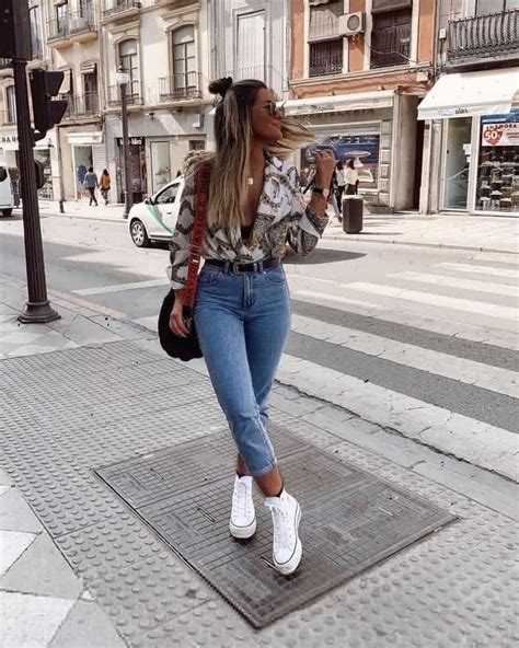 Outfits Con Tenis Blancos Para Chicas Aufloria