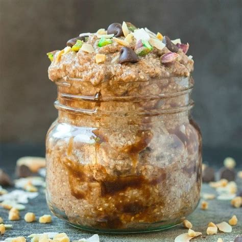 Low Carb Keto Overnight Oatmeal Paleo Vegan