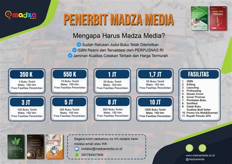 Penerbit Dan Percetakan Buku Murah Di Bandung Penerbit Madza Media