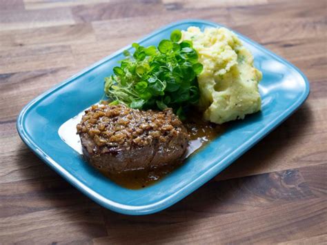 Sichuan Steak Au Poivre With Scallion Mashed Potatoes Recipe Rachael