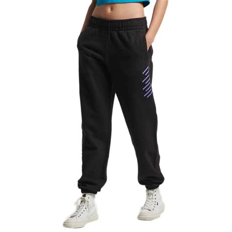 Superdry Code Core Sport Joggers Black Dressinn