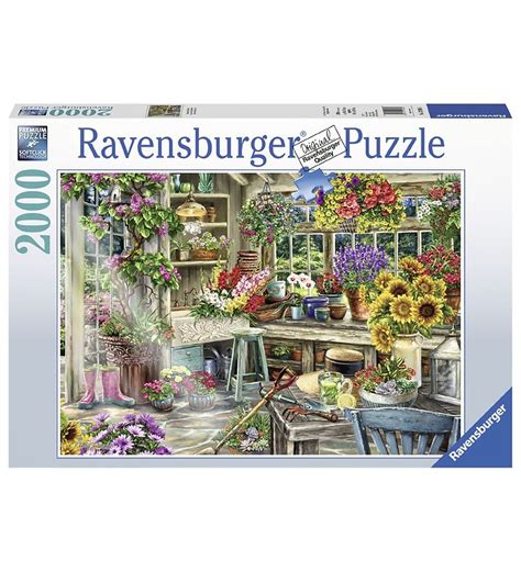 Ravensburger Puslespil Brikker Gardners Paradise