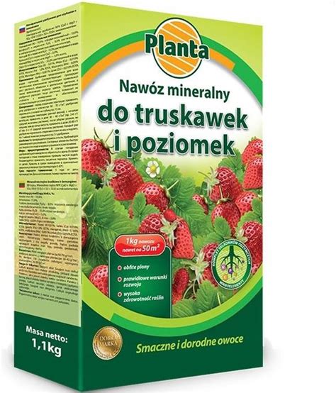 Nawóz Nawóz Planta 1Kg Do Truskawek I Poziomek 5 Ceny i opinie Ceneo pl