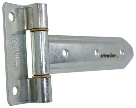 T-Strap Hinge for Enclosed Trailers - 8" Long - 180 Degree Rotation ...