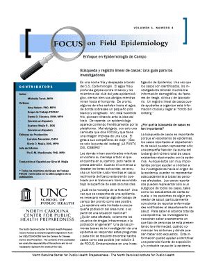 Completable En L Nea Enfoque En Epidemiologa De Campo Bsqueda Y