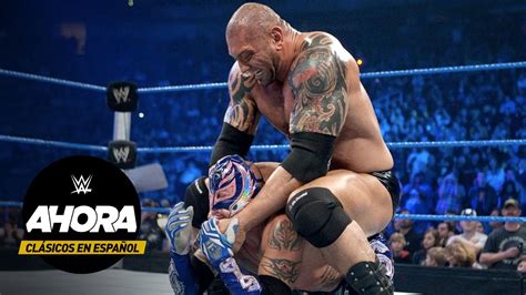 Clásicos en Español Rey Mysterio vs Batista Lucha Callejera