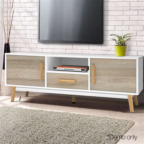 Dwellhome 120cm Becca Wooden Entertainment Unit And Reviews Temple