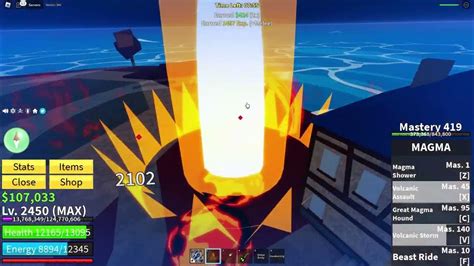 Soloing Flame Raid With Magma Blox Fruits Youtube