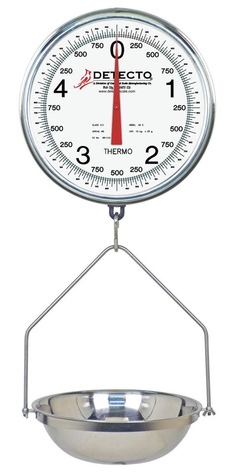 Cardinal Detecto T3530kg Metric Hanging Scale Scales Plus