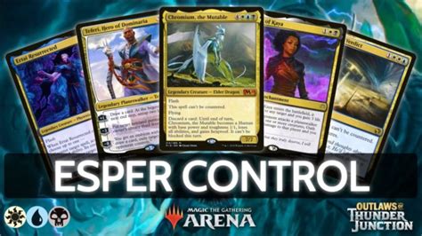 Esper Control Mtg Arena Explorer Bo Outlaws Of Thunder