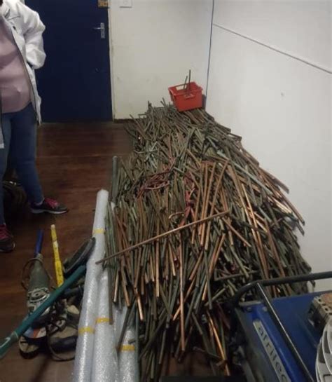 Two Nabbed In Jhb For Stolen Copper Worth R Million