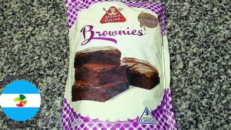 Mam Cocina Brownies Sabor Chocolate Molino Ca Uelas Youtube