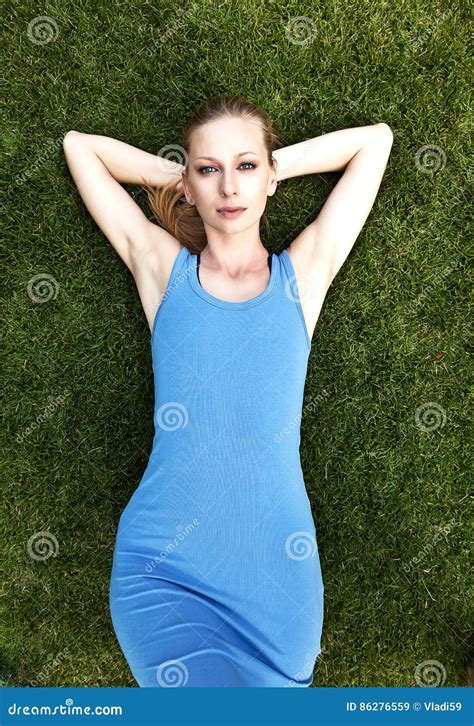 Portrait Of The Woman Stock Image Image Of Smile Slim 86276559