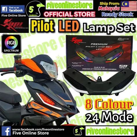 Ready Stock Mata Gaban Y Zr Y V V V Led Dada Signal Pilot Light