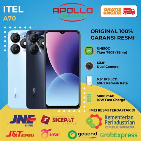 Jual Itel A70 4GB 64GB 4GB 128GB 4GB 256GB Garansi Resmi 1