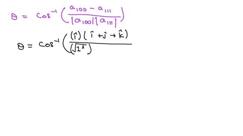 Solved Calculate The Angle Between The Reciprocal Lattice Vectors G