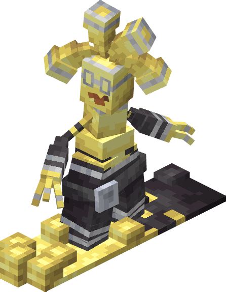 File Gholdengo Netherite Shiny Model Png Cobblemon Wiki