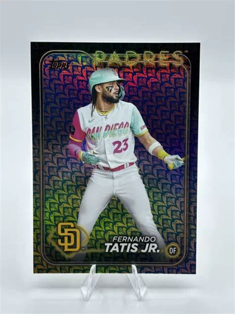 Topps Series Fernando Tatis Jr Holiday Foil Padres Eur