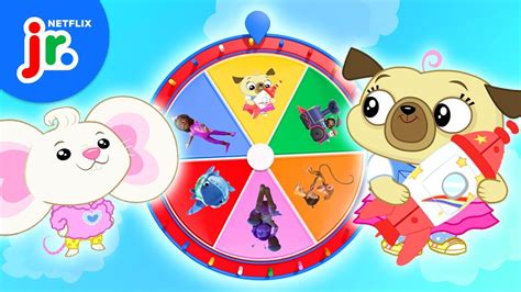 Mystery Wheel Of Animal Best Friends 🐶 Mighty Little Bheem Chip And