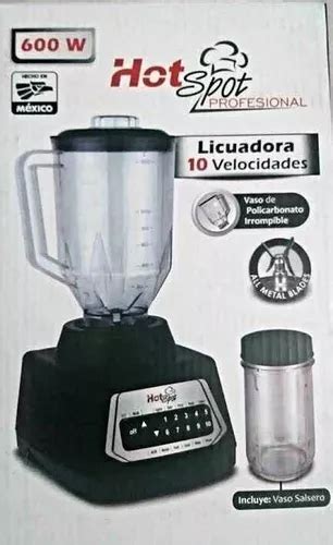 Licuadora Hot Spot Profesional Vaso Irrompible Its Env O Gratis