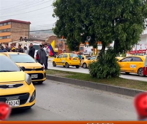 Taxistas De Tunja Se Unen Al Paro Nacional Este Mi Rcoles Boyac Visible