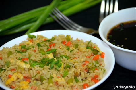 Egg Fried Rice | YourHungerStop