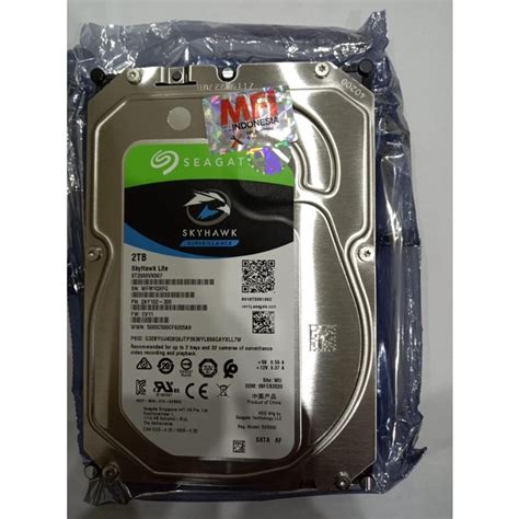 Jual Harddisk Tb Seagate Skyhawk Surveillance Mfi Years Shopee