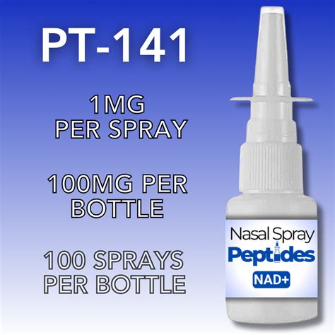 Pt 141 Nasal Spray Peptide Nasal Spray Peptides