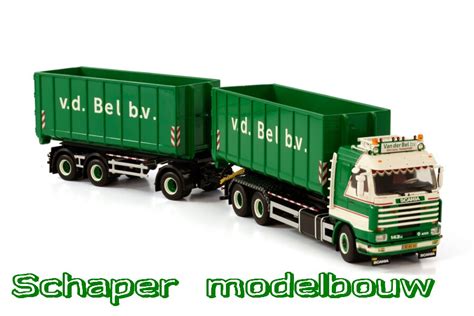 Wsi Scania Van Der Bel Schapermodelbouw Schaper Modelbouw