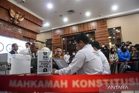 MK Buka Pendaftaran Sengketa Hasil Pemilu 2024 Selama Tiga Hari Ke