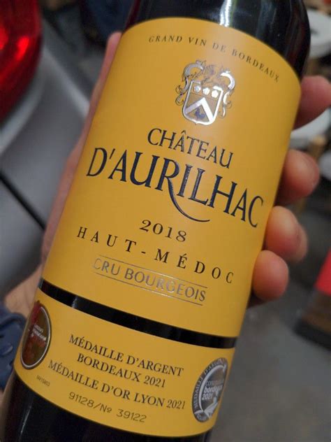 Ch Teau D Aurilhac France Bordeaux M Doc Haut M Doc