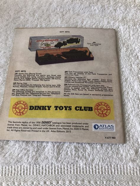 Atlas Editions DINKY TOYS catalogue - AJY Emporium