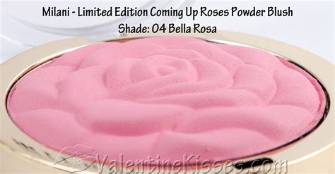 Valentine Kisses Milani Coming Up Roses Limited Edition Powder Blush