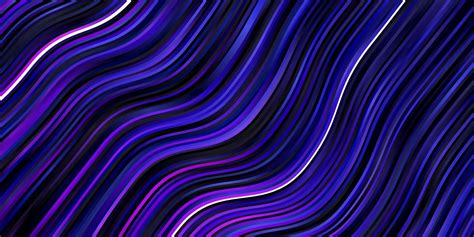 Dark Purple Pink Vector Background With Wry Lines 6764835 Vector Art