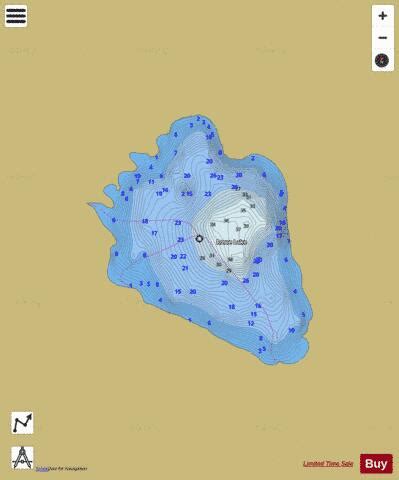 Rowe Lake Fishing Map | Nautical Charts App