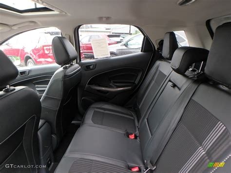 2019 Ford Ecosport Ses 4wd Rear Seat Photos