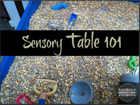 Sensory Centers 101 — Kindergarten Kiosk