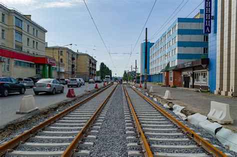 Липецк — Ремонт трамвайных путей в рамках концессионного соглашения ...