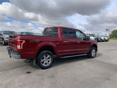 2016 Ford F 150 Xlt Xtr 4x4 Nav Ruby Red Metallic Tinted Clearcoat 3