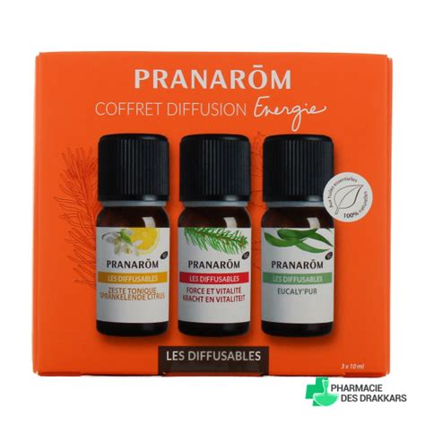 Pranarom Coffret Diffusion Les Diffusables