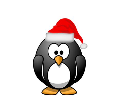 Christmas Penguin Clipart