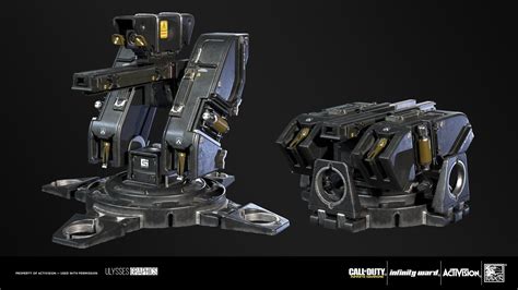 Artstation Call Of Duty Infinite Warfare Micro Turret Nick Barre