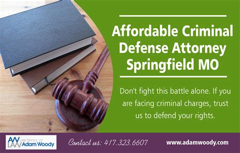 Federal Criminal Defense Attorney Springfield Mo